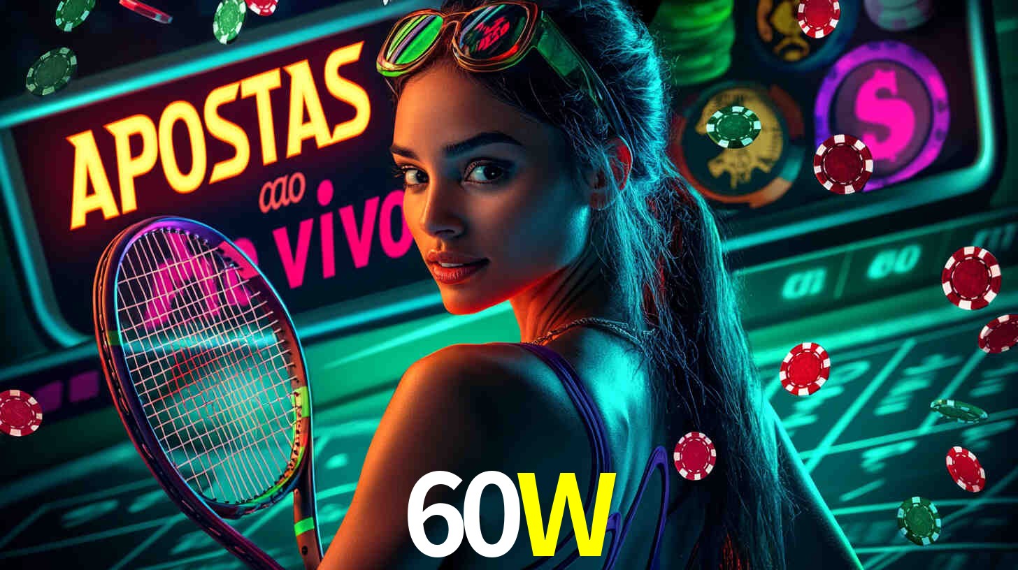 60W login — painel de entrada no app oficial