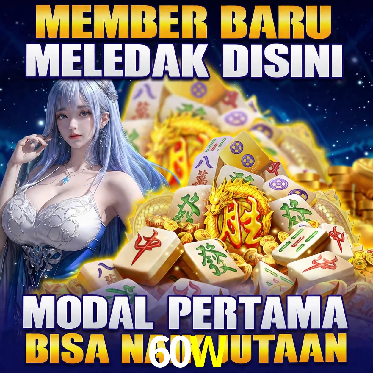 Slots com prêmios 60W